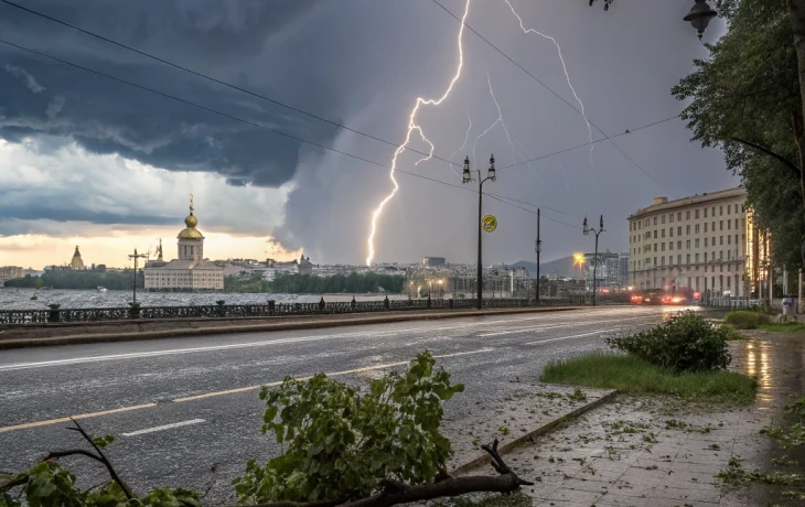 В Петербурге усилят погодную опасность: жара, грозы, град и шквалы до 24 м/с В Петербурге усилят погодную опасность: жара, грозы, град и шквалы до 24 м/с