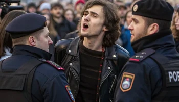 Солистку уличной группы «Стоптайм» задержали после исполнения запрещённой песни на Невском
