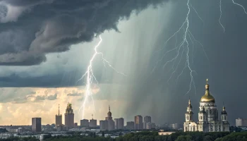 Ливни, грозы и град: майская непогода в Петербурге не повлияет на тёплую погоду