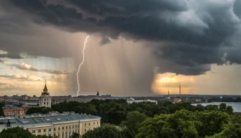 Грозы, ливни и тёплый воздух: погода в Петербурге 25 мая обещает быть неустойчивой