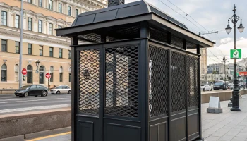 На станции метро «Театральная» демонтировали заборы и начали монтаж новых выходов
