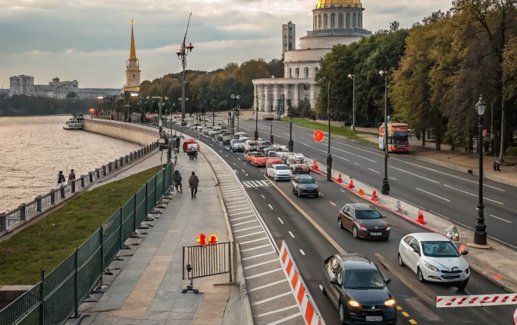 Вечерние перекрытия на Университетской набережной изменили маршруты и вызвали объезды транспорта Вечерние перекрытия на Университетской набережной изменили маршруты и вызвали объезды транспорта