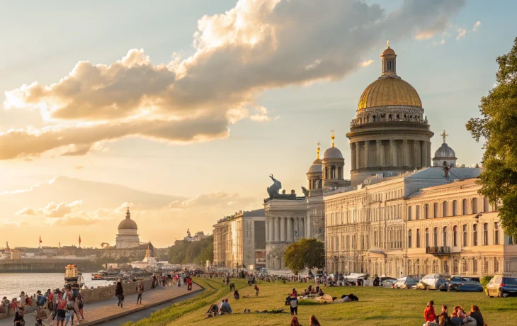 Погода на День города в Петербурге: тепло, без дождей и с долгим световым днём Погода на День города в Петербурге: тепло, без дождей и с долгим световым днём