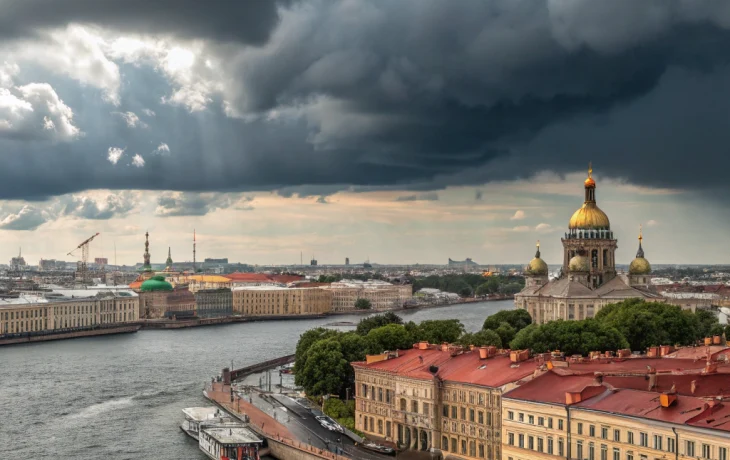 Прогноз погоды в Петербурге: без осадков, до +18 и северо-восточный ветер Прогноз погоды в Петербурге: без осадков, до +18 и северо-восточный ветер