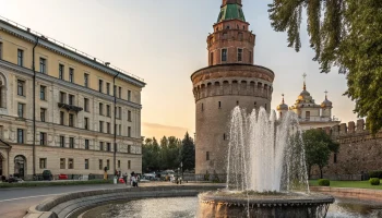 Мозаичную Спасскую башню-фонтан в Петербурге могут сохранить как часть городского имущества