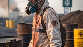Инженер получил ожоги на полигоне «Красный Бор» при работе с токсичными отходами