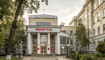 Охрана не пускает в больницу: пациенты с травмами и инфарктами ждут помощи за воротами