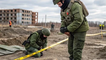 Старые боеприпасы нашли на стройке ШМСД в Петербурге и уничтожили на полигоне Ленобласти